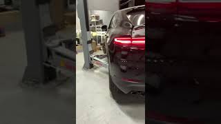 Porsche cayenne coupe升級原廠後輪轉向系統