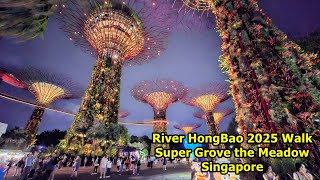 Singapore River HongBao 2025 Super Grove the Meadow CNY Full walk