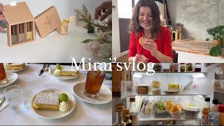 冷蔵庫の中身大公開🍲撮影の様子💐💅初めて餡子を食すフランス人のモデルさん🇫🇷🤎iphone 14proで撮るマド🐈＆more/Mirai’svlog