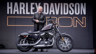 The New 🥳 Harley-Davidson Iron 1200 is a part of the Sportster family, featuring a sleek,