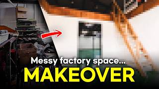 This Somehow Turned Into a DIY Room Makeover… DIY Renovation for factory entrance [INTL. SUB] │ DIY