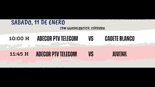 *Liga Cadete Córdoba Femenina Voleibol* // Adecor TPV Telecom - C.V. La Finta Azul