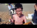 車椅子！海！bbq