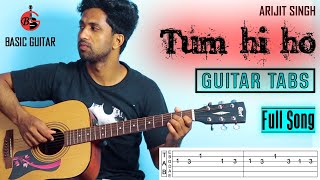 Tum Hi Ho Tabs | Aashiqui 2 | Arijit Singh | Easy Guitar Tab | Guitar Lesson/tutorial | Basic Guitar