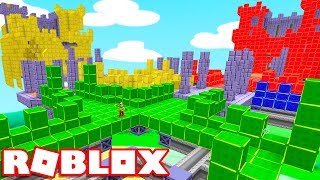 derrotar construa inimigos obby
