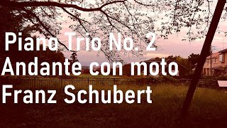 シューベルト　ピアノ三重奏曲第2番　第2楽章 ： アンダンテ・コン・モート（バリーリンドン）Schubert Piano Trio No. 2 II. Andante con moto