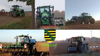 Bodenbearbeitung 2024 #4 || John Deere 8R, 8RX, 8930, Fendt936 \u0026 JCB4220 mit Köckerling, Horsch usw.