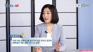 교통법규 위반으로 쌓은 벌점은 1년이 경과하면 모두 사라진다?