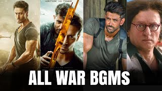 War Movie All Background Music (BGM) || Khalid's BGM || Kabir's BGM || War BGMs || Tiger Shroff