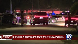 Fatal police-involved shooting under investigation in Miami Gardens