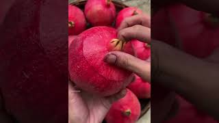 Amazing style cutting pomegranate #shorts #food