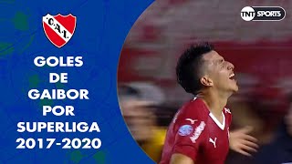 Todos los goles de GAIBOR en Superliga (2017 - 2020)