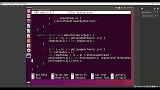 KT24403 Operating System | Lab 5: Dining Philosophers Problem