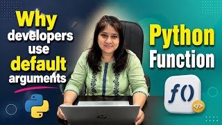Why developers use default arguments in python | Python function | Python for data analyst