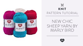 Red Heart Chic Sheep by Marly Bird Yarn