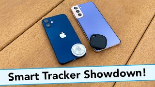 Apple AirTag vs Samsung SmartTag // Speaker, App, \u0026 Tracking Test!