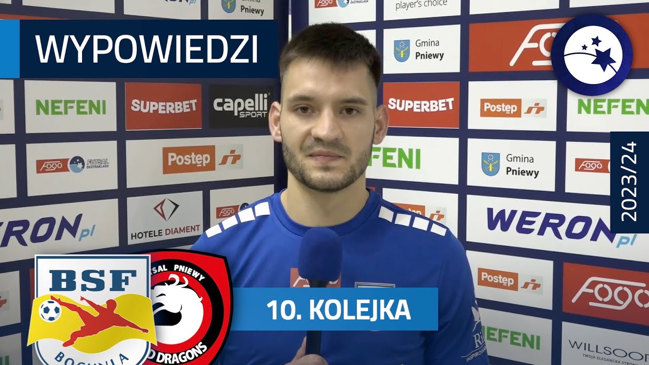 Red Dragons Pniewy - BSF ABJ Bochnia 3:2 | SKRÓT | 10. Kolejka (2023/24 ...