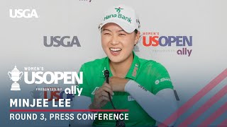 Minjee Lee: 2024 U.S. Women's Open Presented by Ally Press Conference | Round 3
