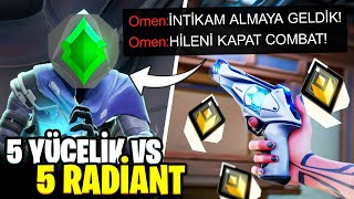 İ N T İ K A M (sadece SHERIFF oynayan 5 RADİANT vs YÜCELİK VALORANT)