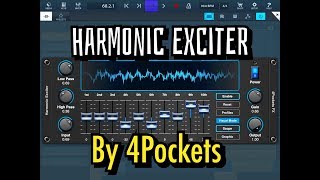 HARMONIC EXCITER AUv3 by 4Pockets - Demo for the iPad