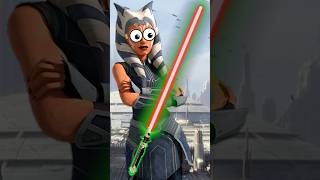 HOW did Ahsoka Turn OFF a Lightsaber with the Force?