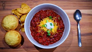 Easy Smoked Chili Recipe | Over The Top Chili On A Drum Smoker
