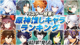 【原神企画】リスナー投票！原神推しキャラランキング結果発表～！！【或世イヌ/Neo-Porte】