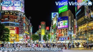 Visite Virtuelle: Shibuya & Senso-Ji, Tokyo, Japon [ VR 360 ]