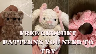 7 Free Crochet Patterns You Need to Try! Crochet Pattern Reviews