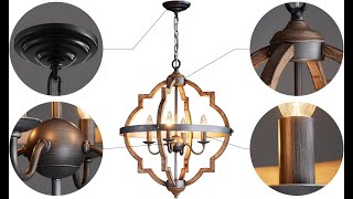 Saint Mossi Chandelier Installation Guide: SM-DY-19081, SM-DY-1711028-V2