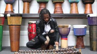 Drumskull Drums \u0026 Djelia Rhythms - Guinea Balafon