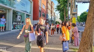 SEOUL 4K | 골목골목 핫플 한남동 카페거리 주말 오후 걷기 | Walking through the charming Hannamdong cafe street