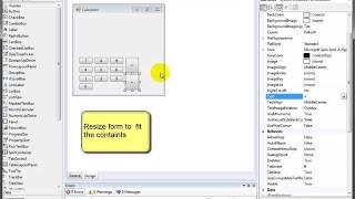 ANSYS Tutorial Creating a form in Sharp develop