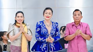 สาธิตการลำ น้องใหม่เมืองชุมแพ-พ่อพรเทพแก้ววิเศษ - อรวรรณรุ่งเรือง งานวิจัยหมอลำ มหาวิทยาลัยขอนแก่น