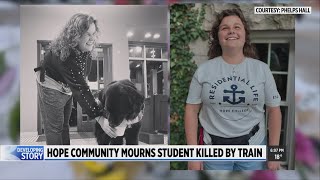 Hope student killed by train believed to be accidental