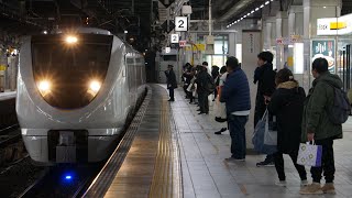 2024年12月30日(月)　14M列車(特急しらさぎ14号名古屋行)→熱田回送　683系W36編成　名古屋駅発車