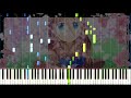 【midi u0026楽譜あり】shiki toki uta 四季刻歌 wataame 綿飴 synthesia