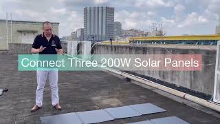 Zendure 200W Solar Panel Test DC Input