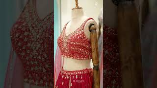 Featuring 50,000 below bridal lehengas | Seematti Crafted