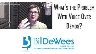 What's the Problem With Voice Over Demos?