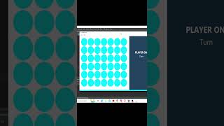DAY 2 : Connect 4 Game 🔥 developing using java #coding #computerprogrammer #codelife #python #java