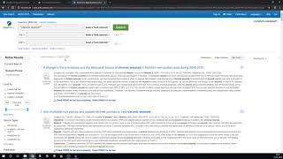 Searching Medline (Ebsco)
