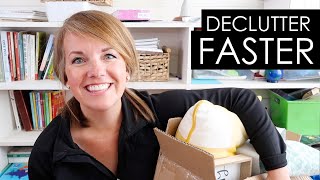 5 Tips to Declutter FASTER