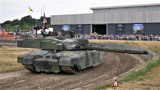 Challenger 2 TES. British main battle tank (4k)
