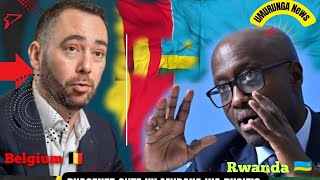 🚨 RWANDA-BELGIUM: MINISITIRI NDUHUNGIREHE ASOBANUYE BYINSHI KU GUHAGARIKA INKUNGA Y'UBUBIRIGI