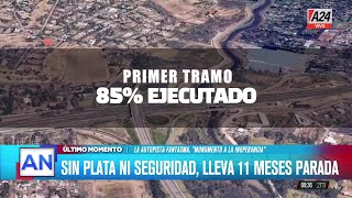 👉🚘 LA AUTOPISTA FANTASMA DE MERLO: ESTÁ CASI TERMINADA PERO PARARON LAS OBRAS