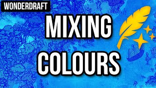 Tutorial: Mixing colours in Wonderdraft