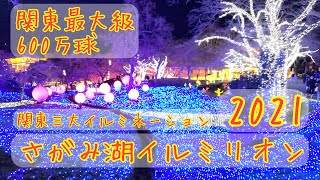 【関東三大イルミネーション】愛犬とイルミネーション行くなら大空天国で有名な相模湖プレジャーフォレストのイルミリオン！セーラームーンとコラボ！Sagamiko Illumillion