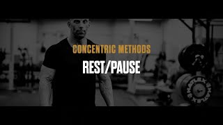 Rest Pause - the most effective concentric method for hypertrophy