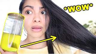 How I Use GREEN TEA RINSE on my hair to increase HAIR GROWTH! *stop hair shedding!!*